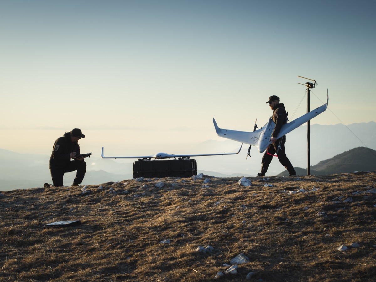 C-Astral field team preparing SQA and MWT aircraft